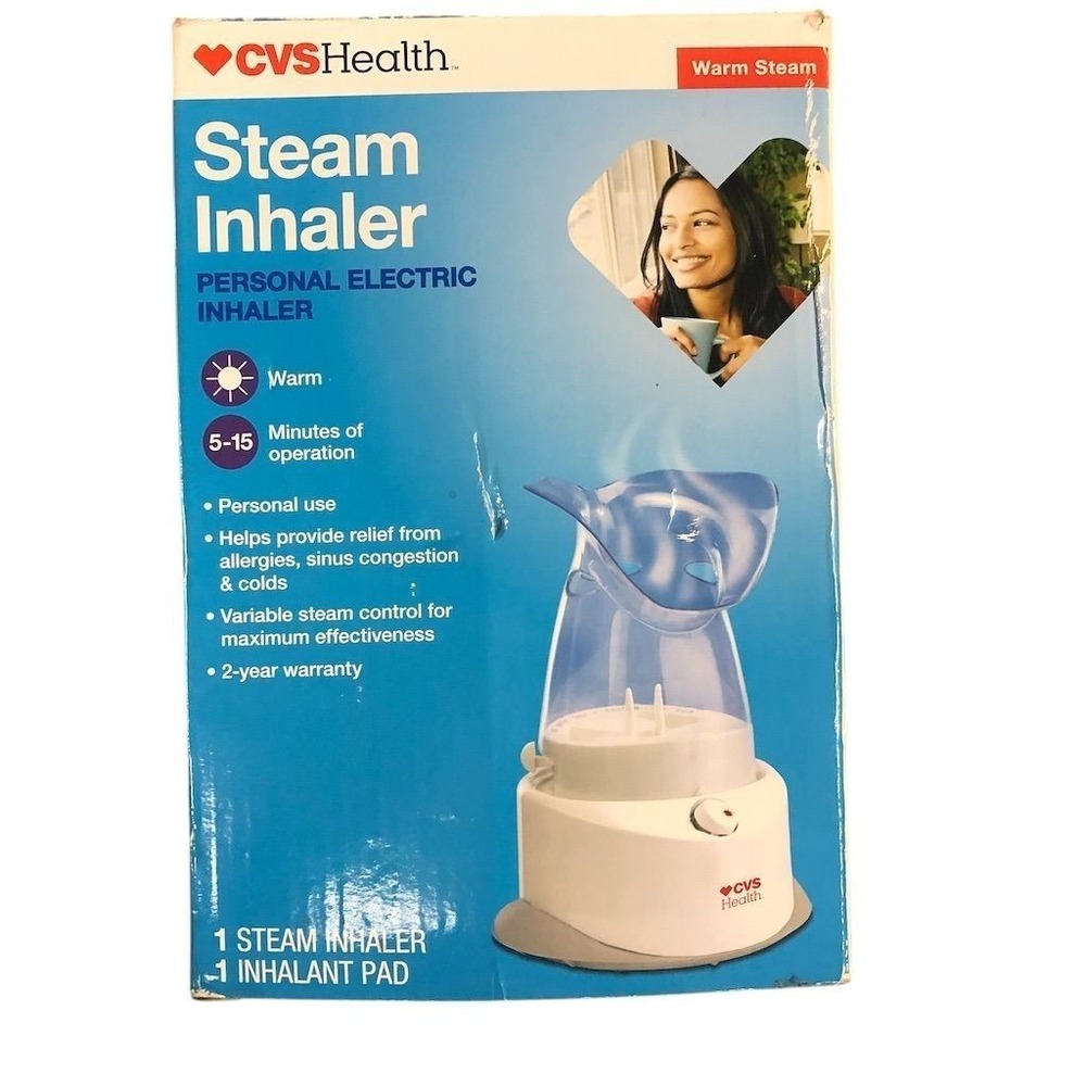 CVS Health Electric‎ Steam Inhaler Adjustable Easy to Use